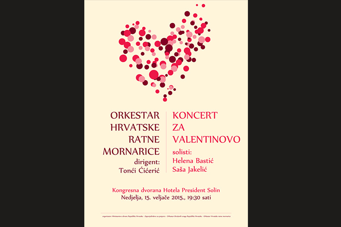 Koncert Orkestra HRM za Valentinovo