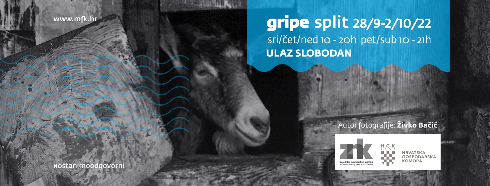 5. Mediteranski festival knjige održava se od 28. rujna do 2. listopada 2022. g.