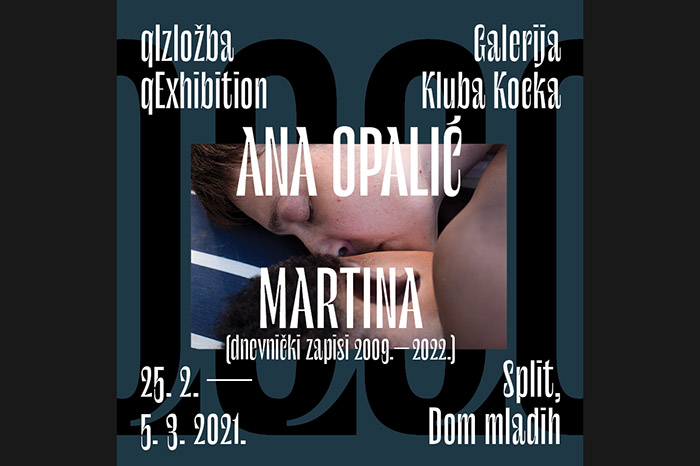 Izložba Ane Opalić Martina (dnevnički zapisi 2009.-2022.) u Galeriji Kluba Kocka