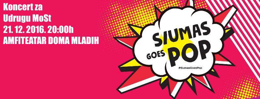 S/UMAS GOES POP – koncert za udrugu MoSt