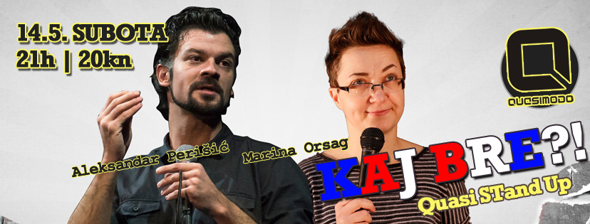 U subotu Quasi STand up i LolliPOP zatvaraju sezonu Quasimoda!