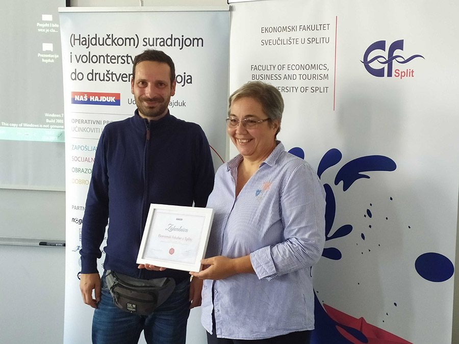 Više od sto studenata u europskom projektu Našeg Hajduka