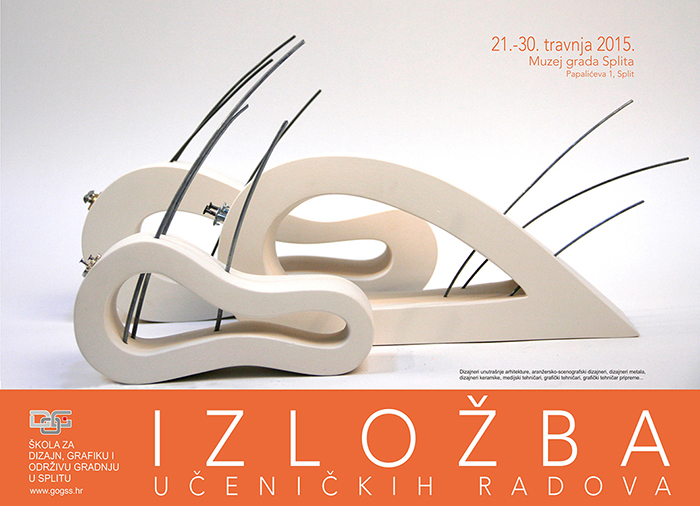 14. Izložba učeničkih radova Škole za dizajn, grafiku i održivu gradnju Split