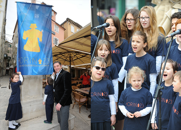 Tjedan Porina i službeno započeo podizanjem zastave na Pjaci