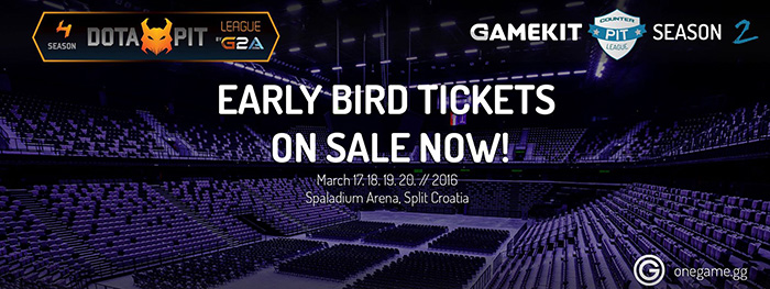 Dota Pit i Counter Pit festival u ožujku u Spaladium Areni