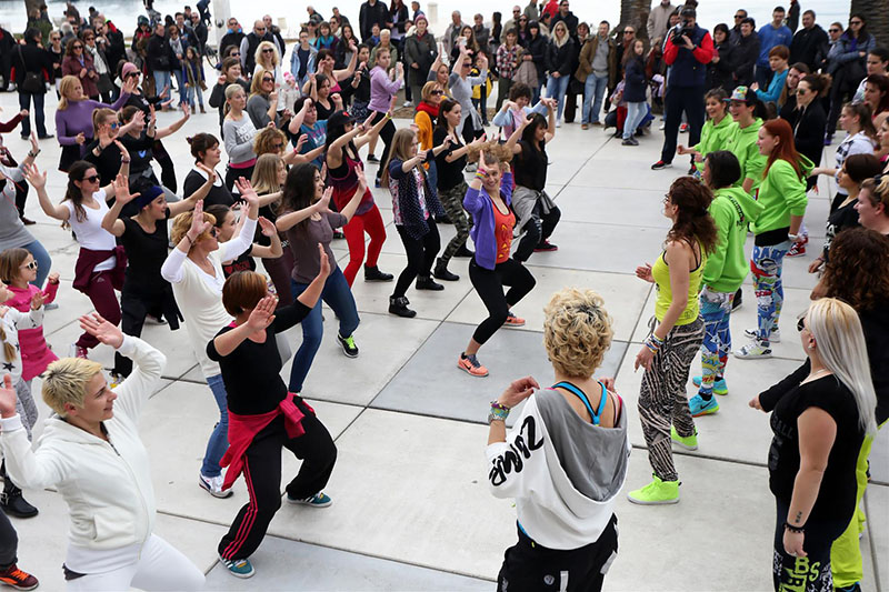 Povodom Dana žena:  Zumba fitness maraton u subotu 11.3. u podne na Rivi