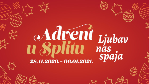 Splitski Advent „Ljubav nas spaja“ otvara se u subotu