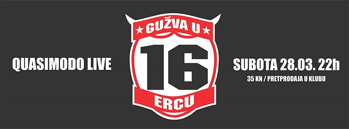 Gužva u 16-ercu u Quasimodu
