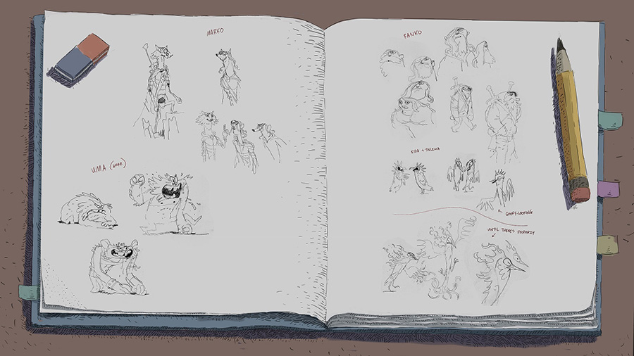 Besplatne radionice karakter dizajna animiranih likova za mlade do 25 godina