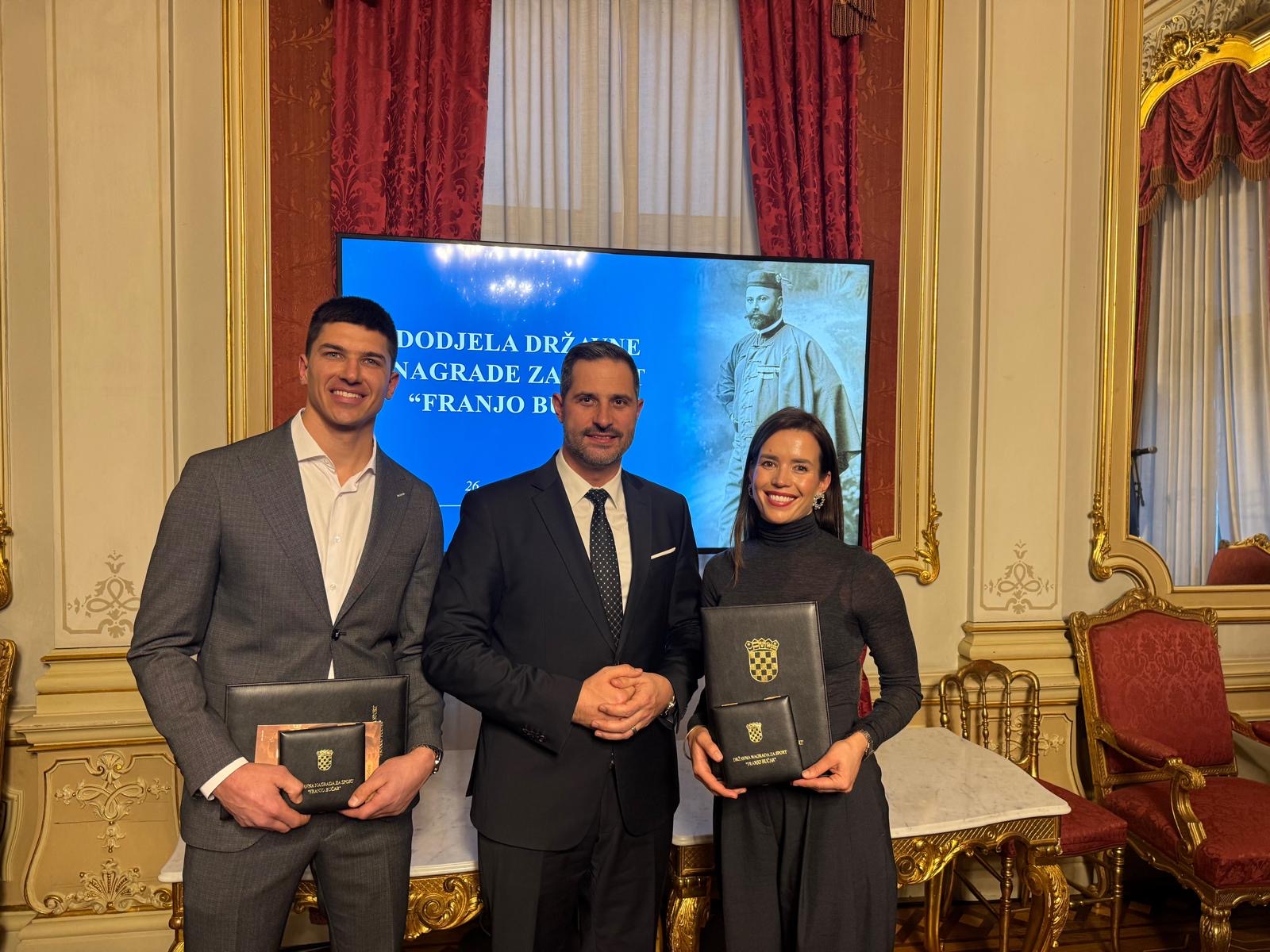 Taekwondo klub Marjan i Toni Kanaet dobitnici su državne nagrade za sport „Franjo Bučar“