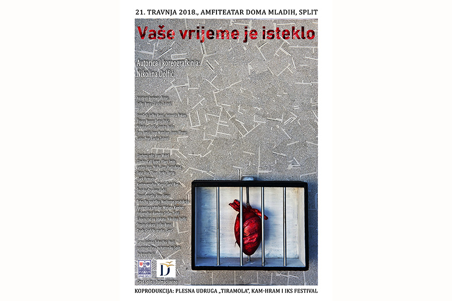 Premijera suvremene plesne predstave “Vaše vrijeme je isteklo”