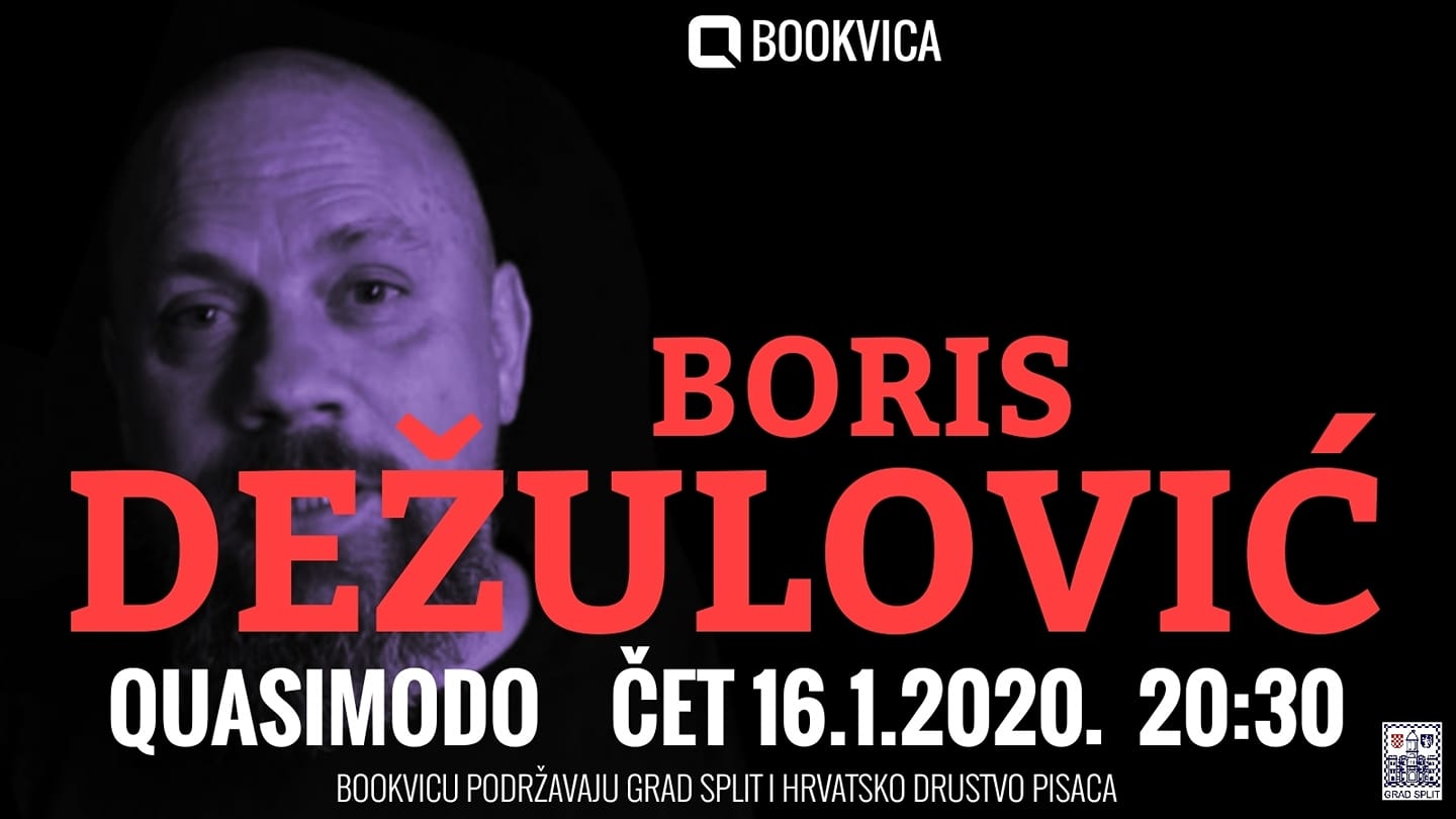 Bookvica predstavlja novu knjigu Borisa Dežulovića