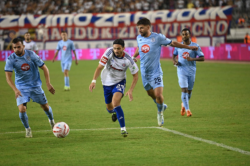 Hajduk slavio na Poljudu protiv Dinamo Cityja