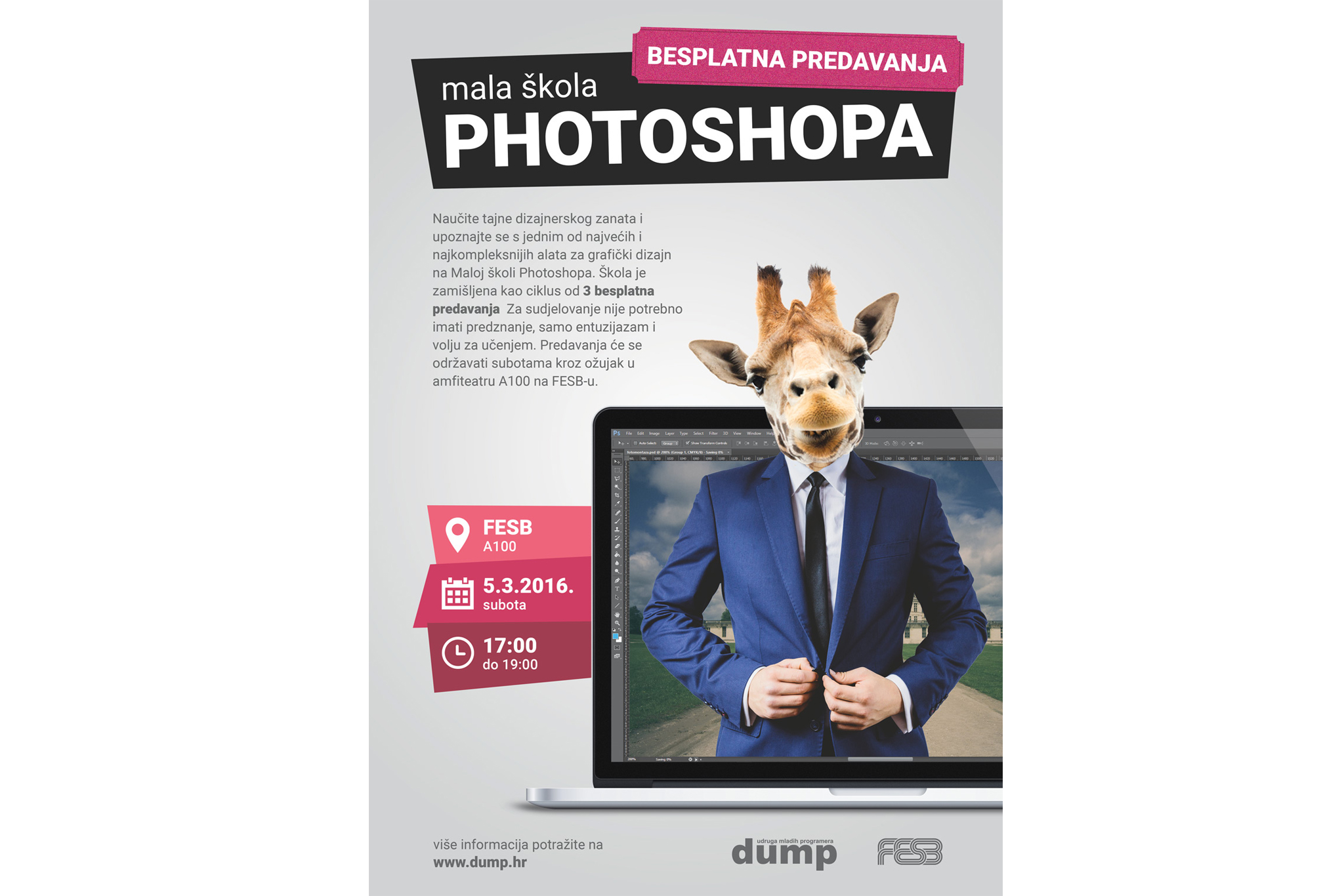 Naučite besplatno Photoshopirati !