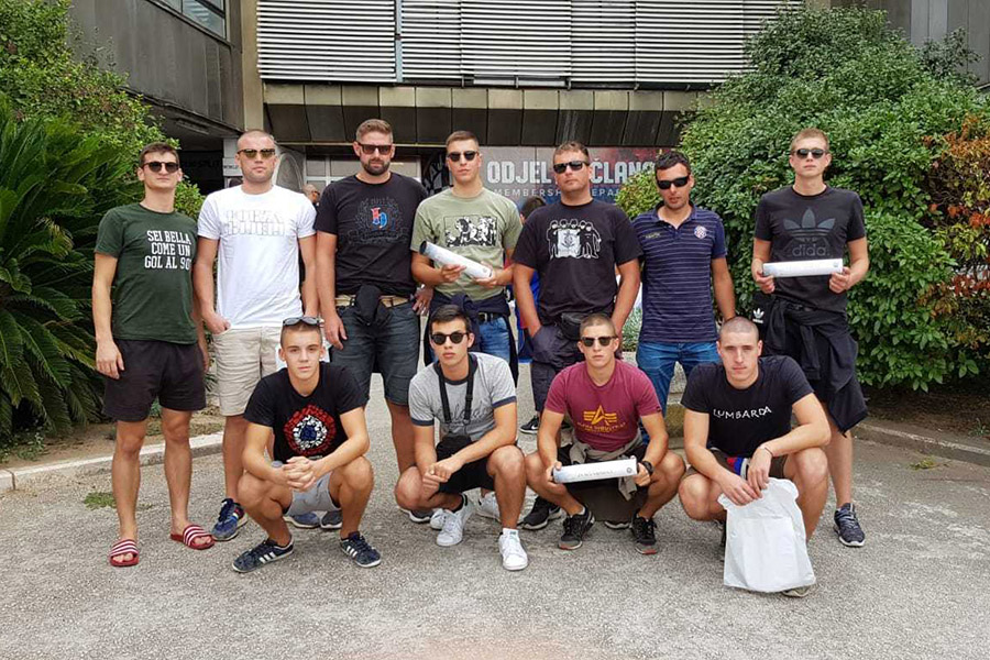 U parku Za sva vrimena i korčulanska Torcida