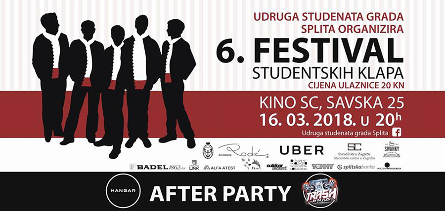 6. Festival studentskih klapa