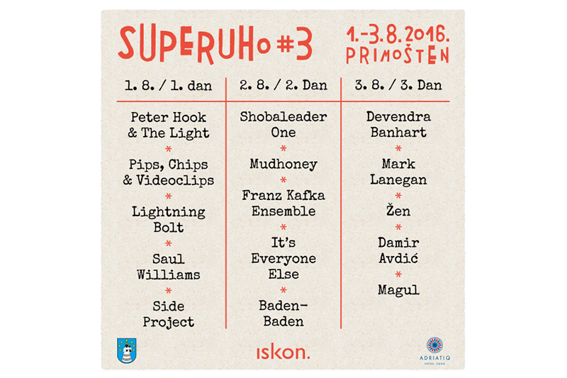 SuperUho festival objavio raspored nastupa izvođača i krenula prodaja dnevnih ulaznica