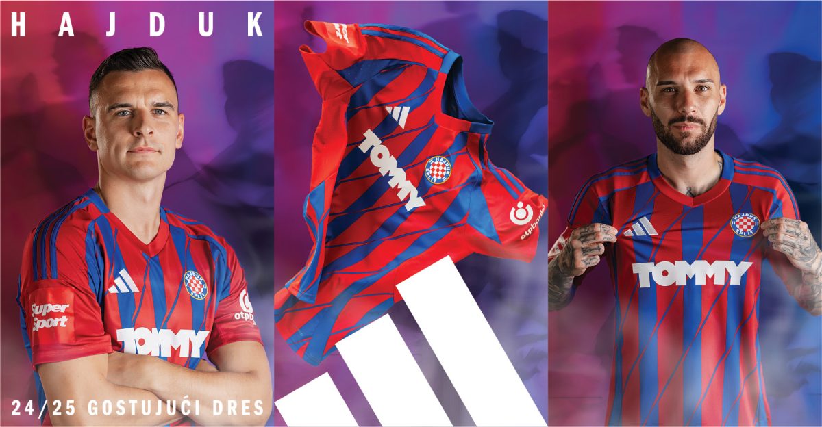 Pogledajte nove Hajdukove dresove