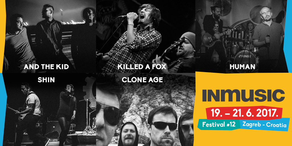 Još šest izvrsnih hrvatskih glazbenih sastava priključuje se line-upu INmusica #12!