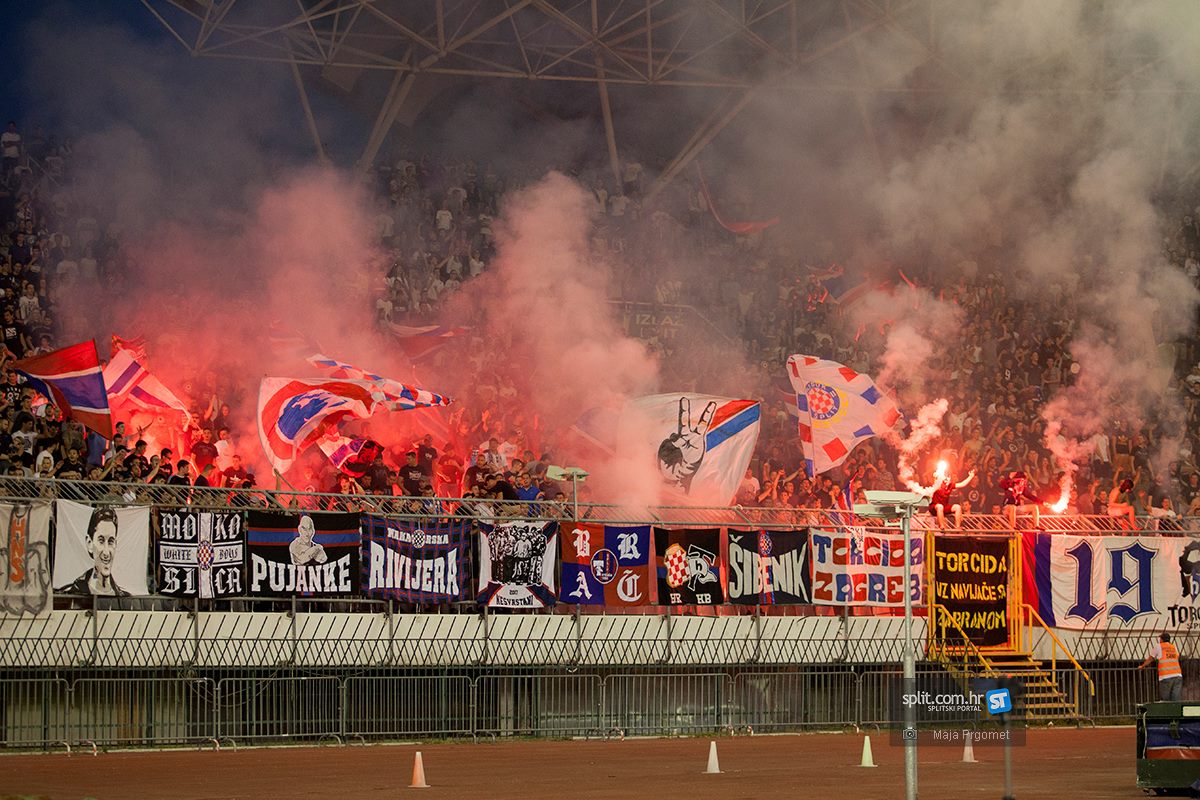 Stigla kazna: Hajduk 4 utakmice bez gledatelja