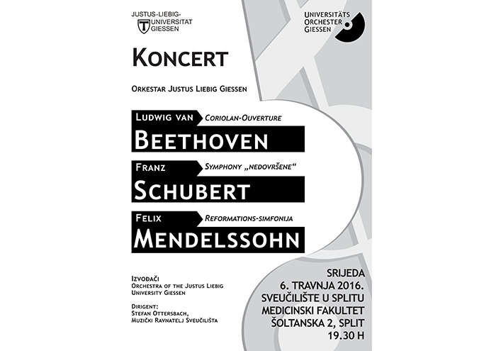Koncert Simfonijskog orkestra Justus Liebig Sveučilišta Giessen