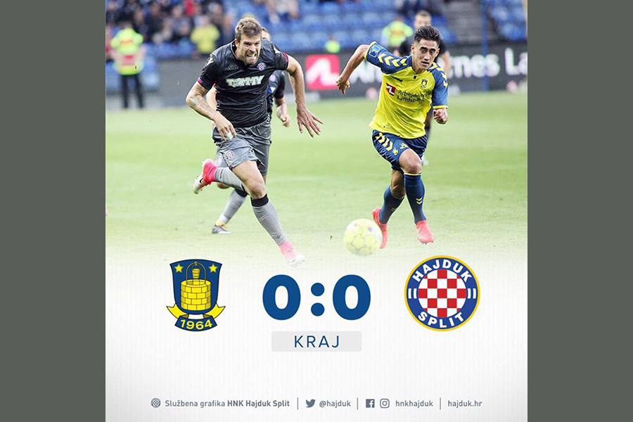 Brøndby: Brøndby – Hajduk 0:0