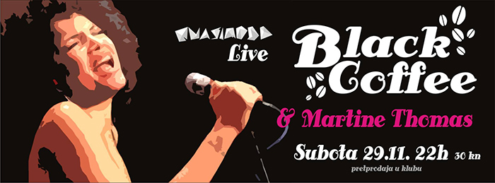 Black Coffee & Martine Thomas u Quasimodu