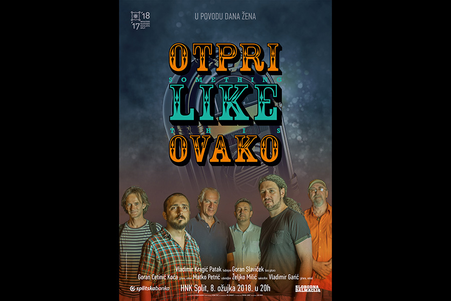 Blues band Otprilike ovako u HNK Split za Dan žena