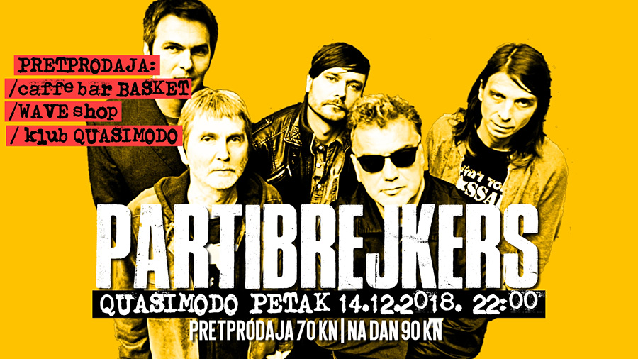 ‘Partibrejkers’ vraćaju se nakon gotovo četiri godine u Quasimodo