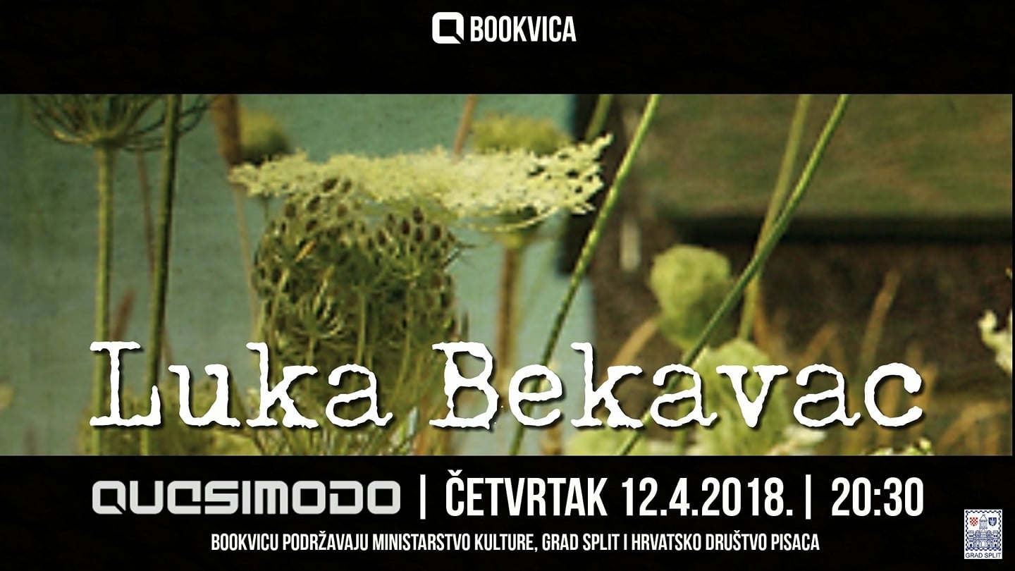 Bookvica ugošćuje Luku Bekavca