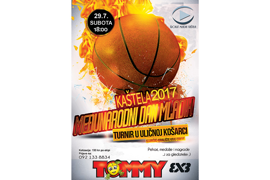 Prijavite se na turnir u uličnoj košarci Kaštela 3×3