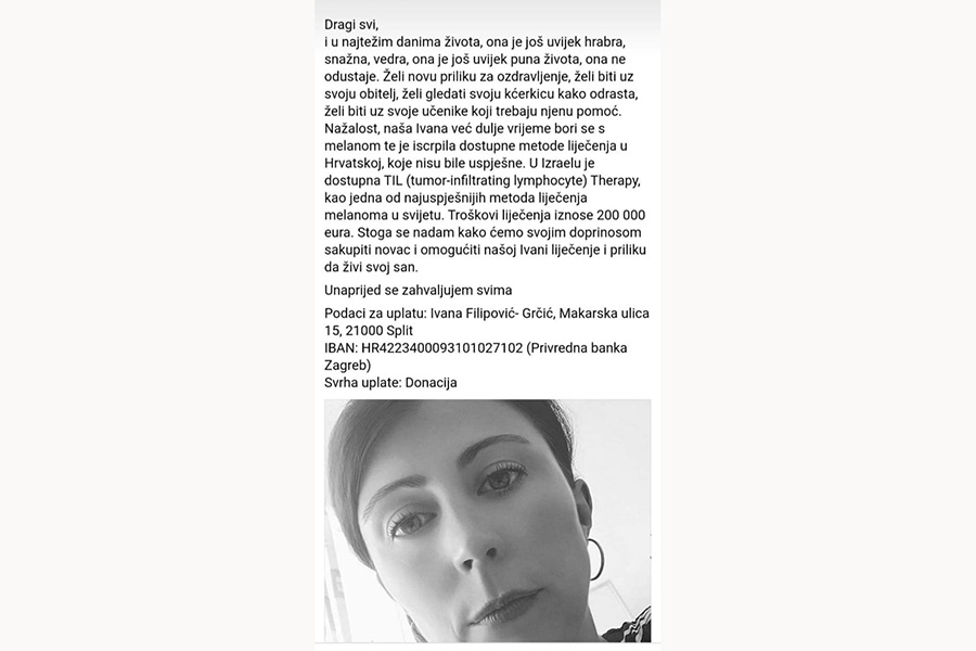 Pridružite se prikupljanju sredstva za spasonosno Ivanino liječenje u Izraelu
