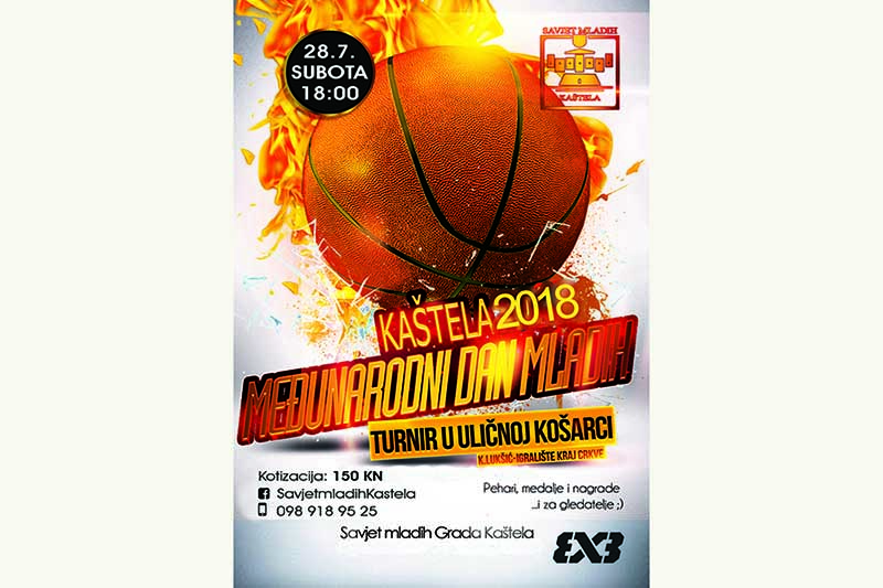 Prijavite se na turnir u uličnoj košarci Kaštela 3×3