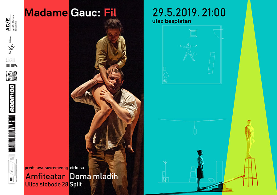 Suvremena cirkuska predstava “Fil” u Domu mladih 29. svibnja