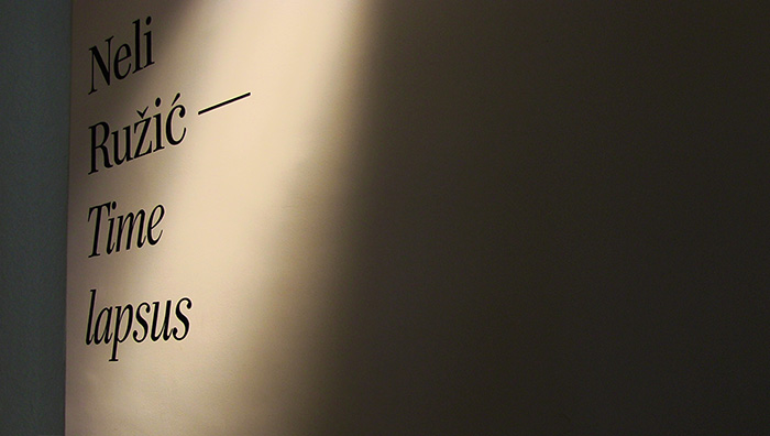 Izložba Neli Ružić „Time lapsus“ u Salonu Galić