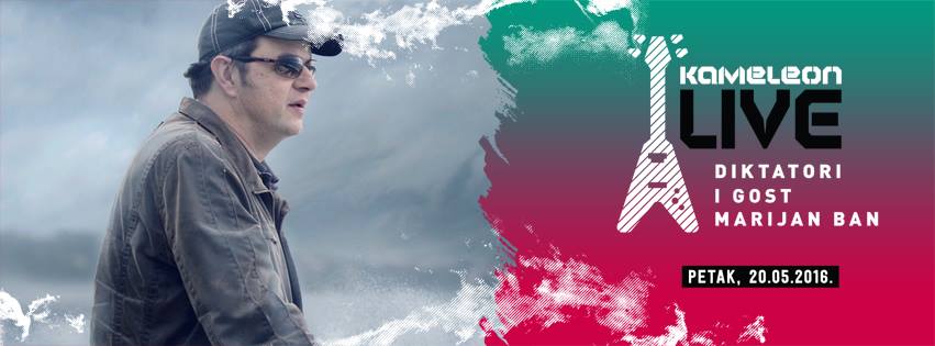 Marijan Ban i Diktatori za kraj koncertne sezone u Kameleonu