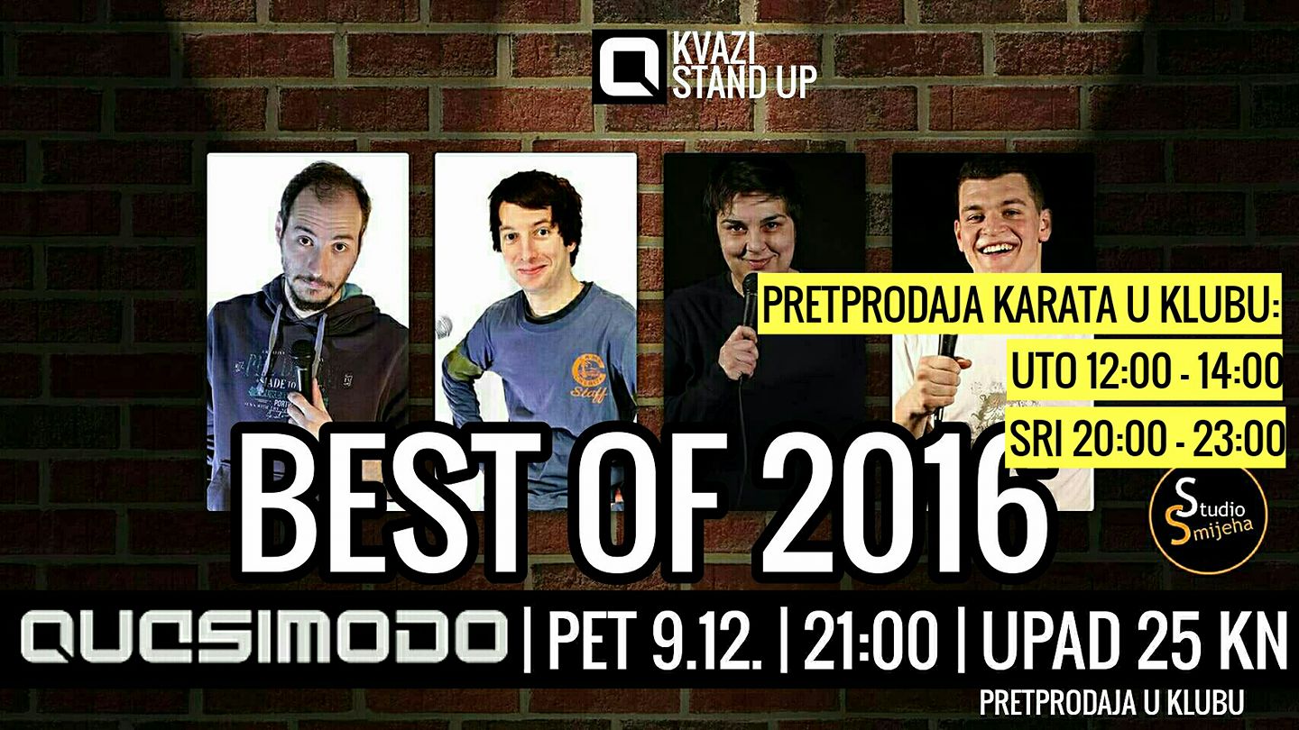 Stand up: BEST OF 2016