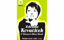 Koncert Zdenke Kovačićek u pratnji Harpoon Blues Banda