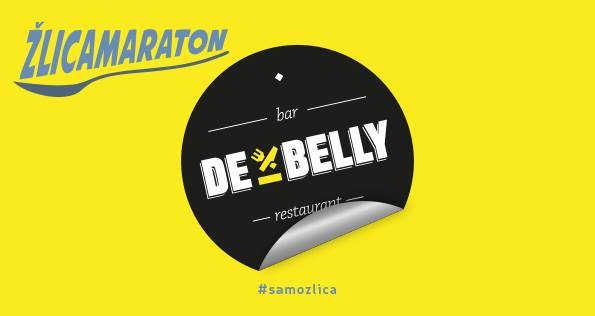 Žlicamaraton u restoranu  Debelly