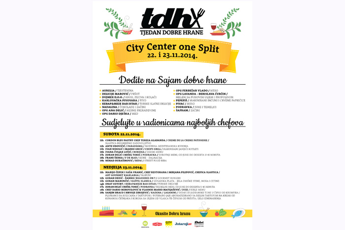 Tjedan dobre hrane ovog vikenda u Splitu