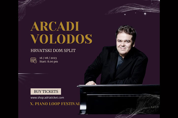 Svečano otvorenje 10.Piano Loop Festivala uz Arcadija Volodosa