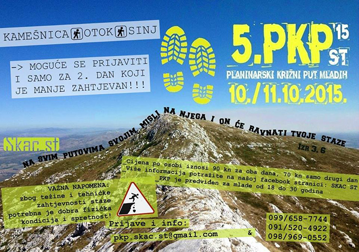 5. Planinarski križni put dolazi i u Sinj