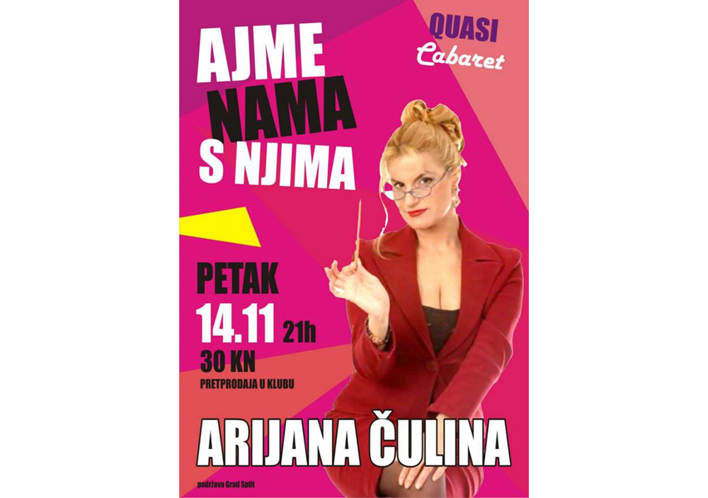 Quasimodo CABARET: Arijana Čulina