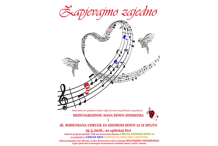 Obilježavanje Međunarodnog dana osoba sa sindromom Down