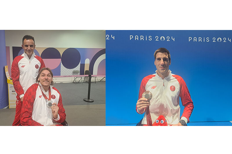 Dino Sinovčić osvojio broncu, a Deni Černi srebrno na Paraolimpijskim igrama u Parizu