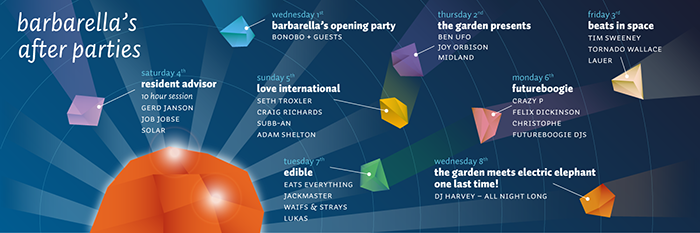 The Garden Festival objavio program u klubu Barbarella’s