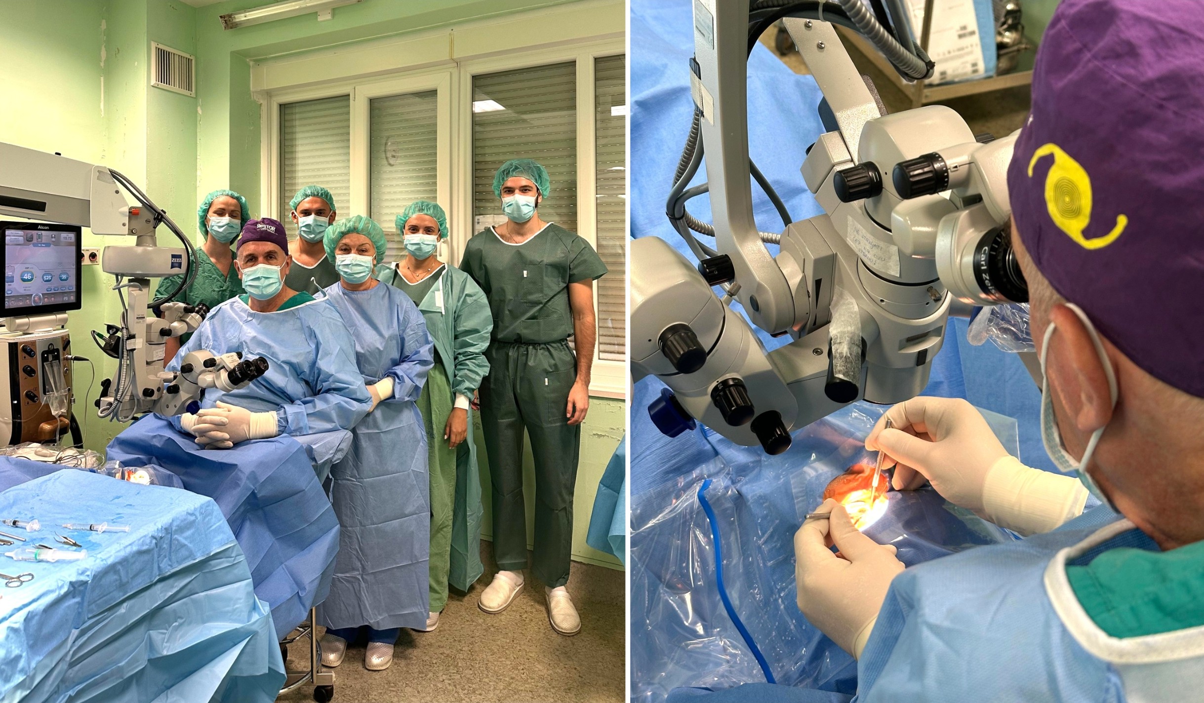 KBC SPLIT: prva implantacija intraokularne leće razvijene uz pomoć umjetne inteligencije