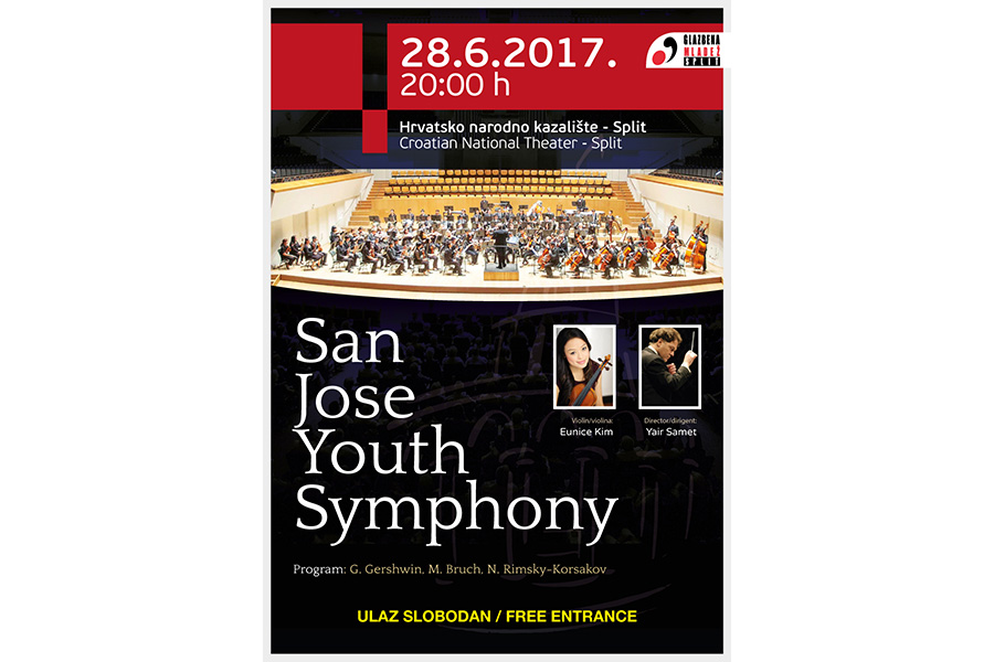 Koncert orkestra ‘San Jose Youth Symphony’