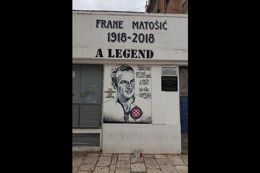 Otvoren mural u čast legendarnog Frane Matošića