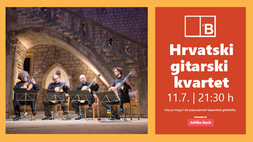 Koncert Hrvatskog gitarskog kvarteta na Tvrđavi Barone